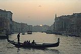venice sunset by Unknown Artist